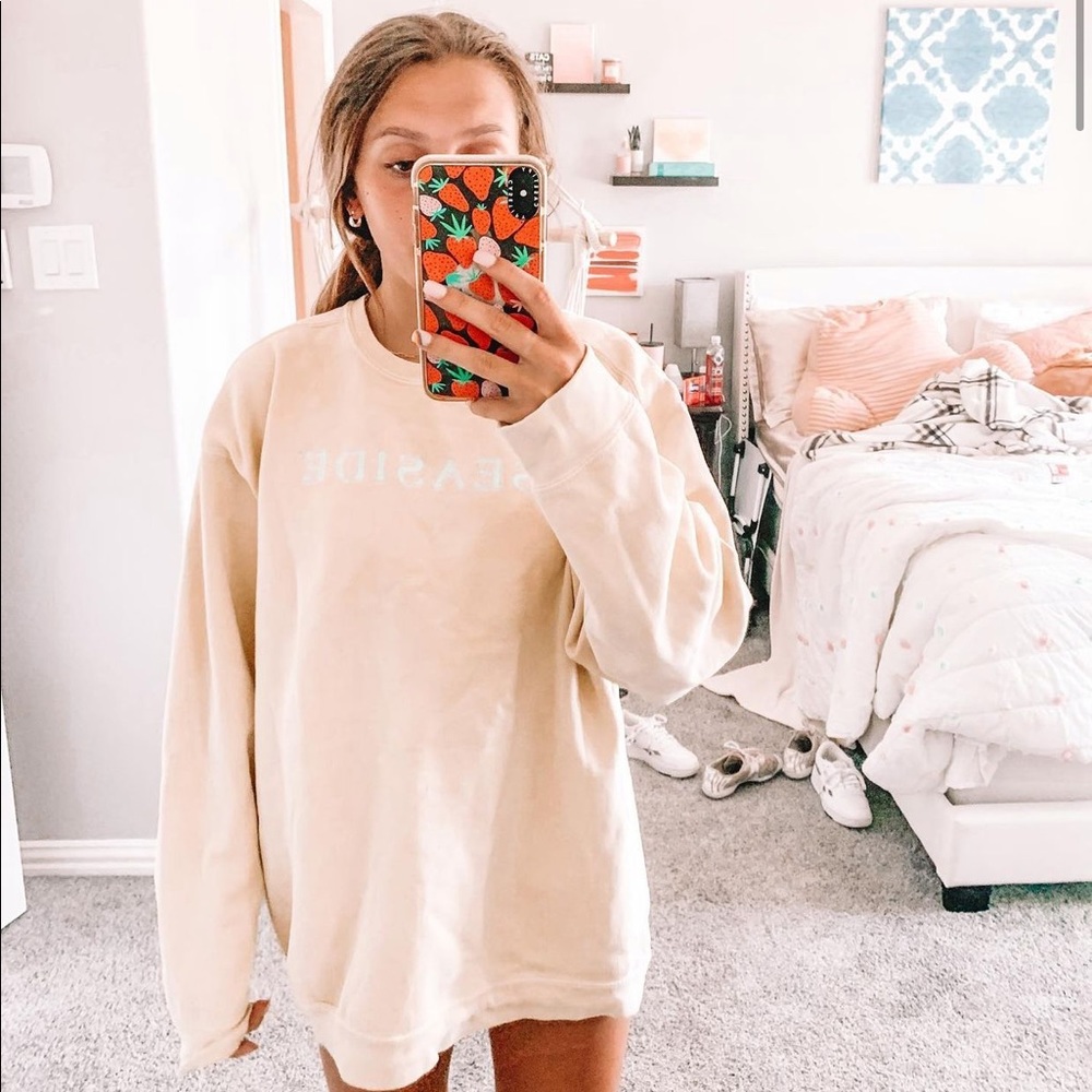 seaside crewneck
